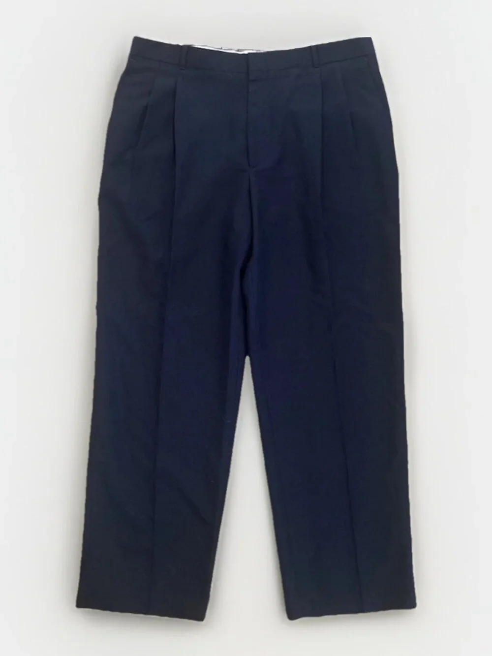 Vintage Levi’s Travelers Blue From Pleated Dress Pants Made In USA 38x30 Wool